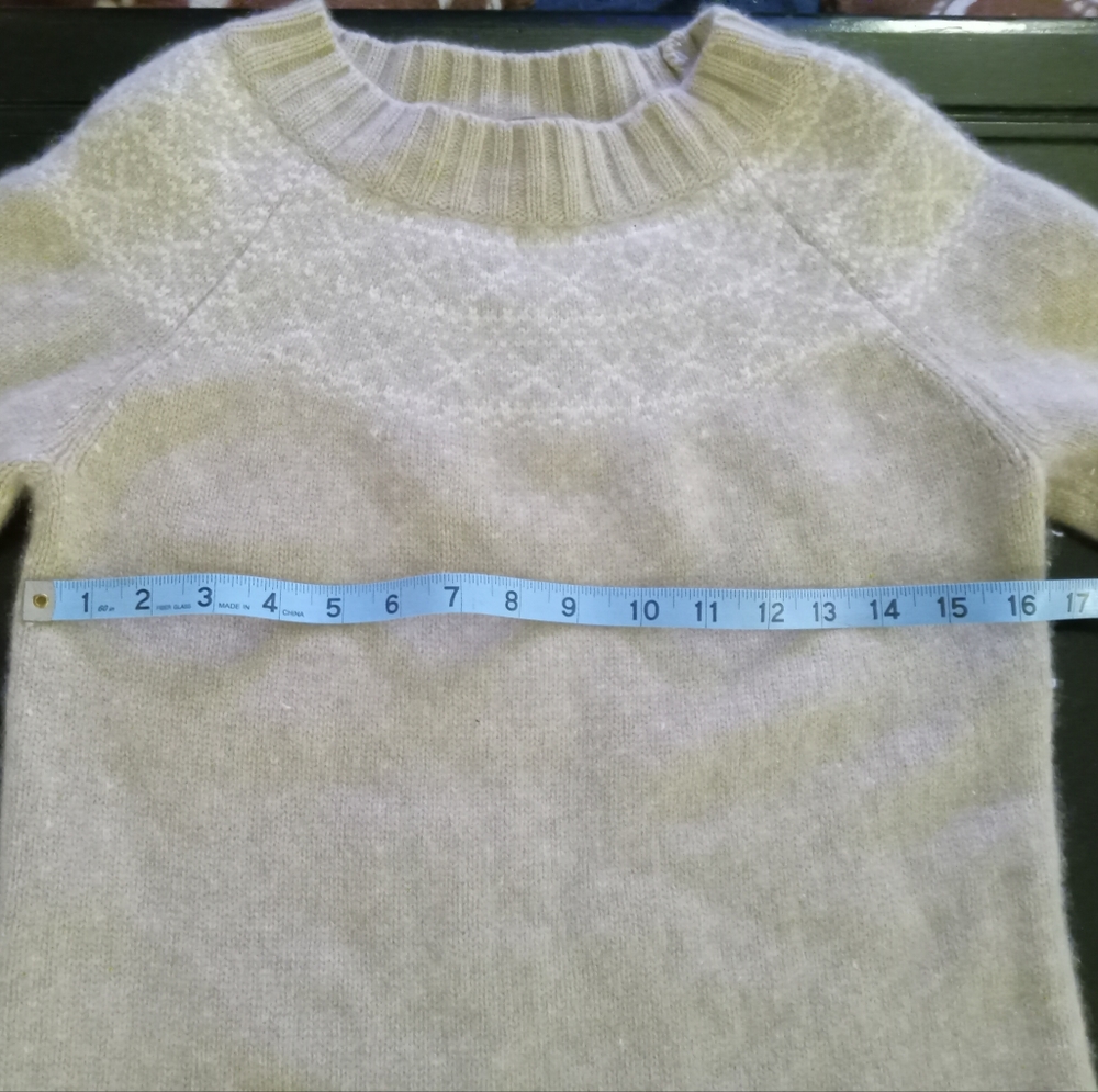 Talbots Cashmere Tan Sweater - Picture 9 of 9